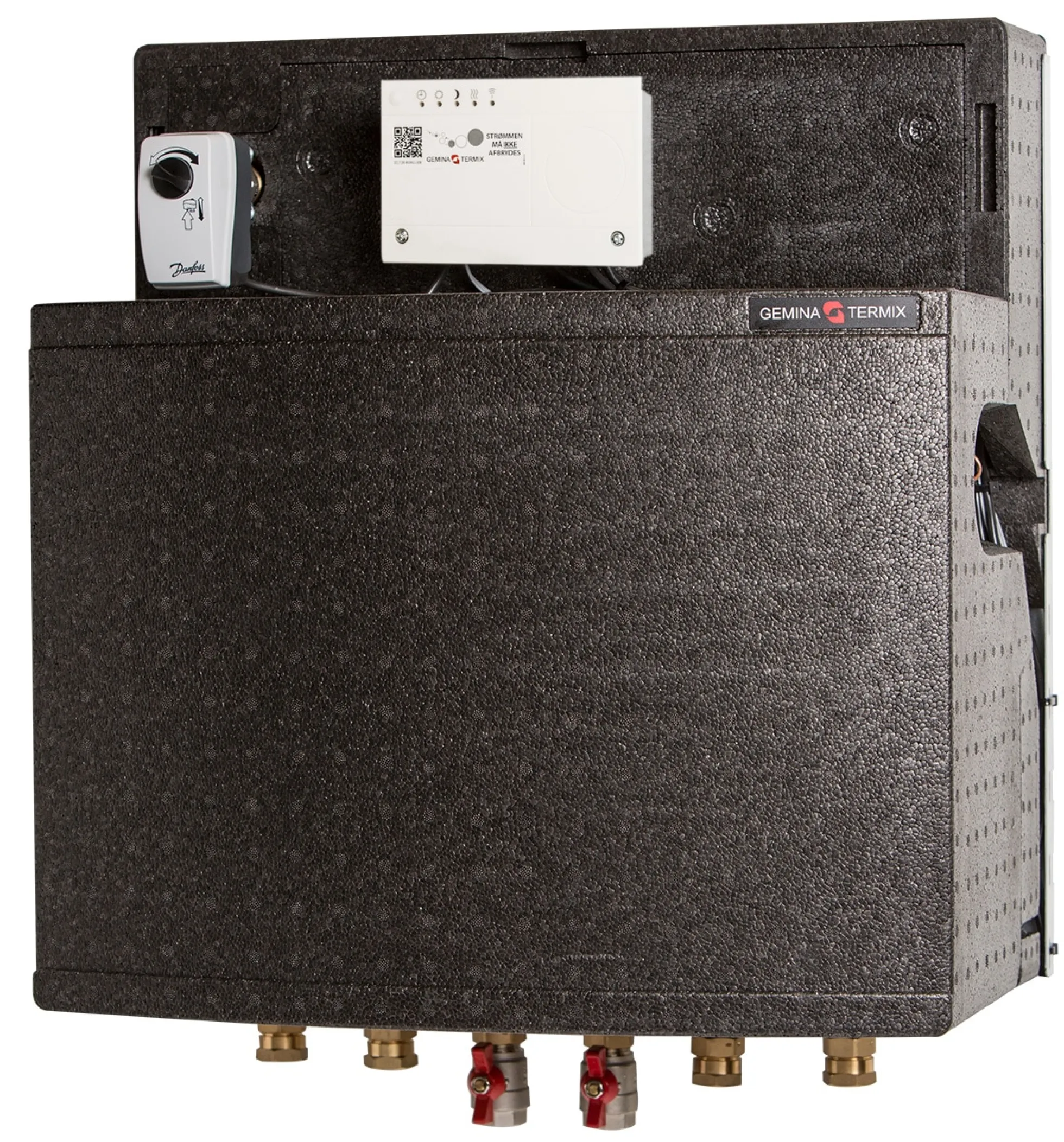 Gemina Termix VMTD-1 opbl. incl. fuldisolering med TPV ventil, ECL/UMP3, Ålborg model