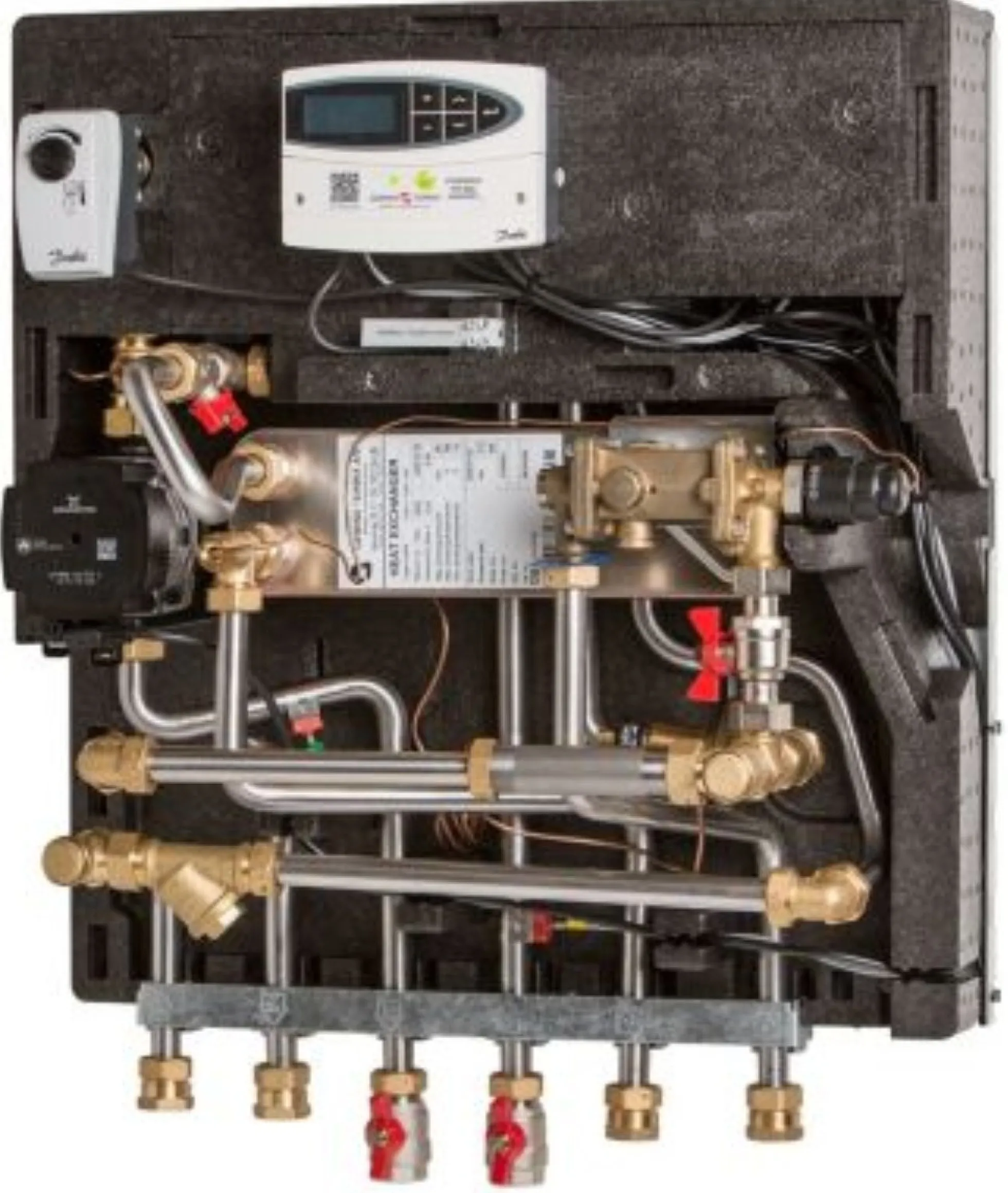 Gemina Termix VMTD-2 opbl., incl. UPM3, ECL*, fuldisolering excl. kabinet med TPV ventil, Fr.Havn-Sæby model