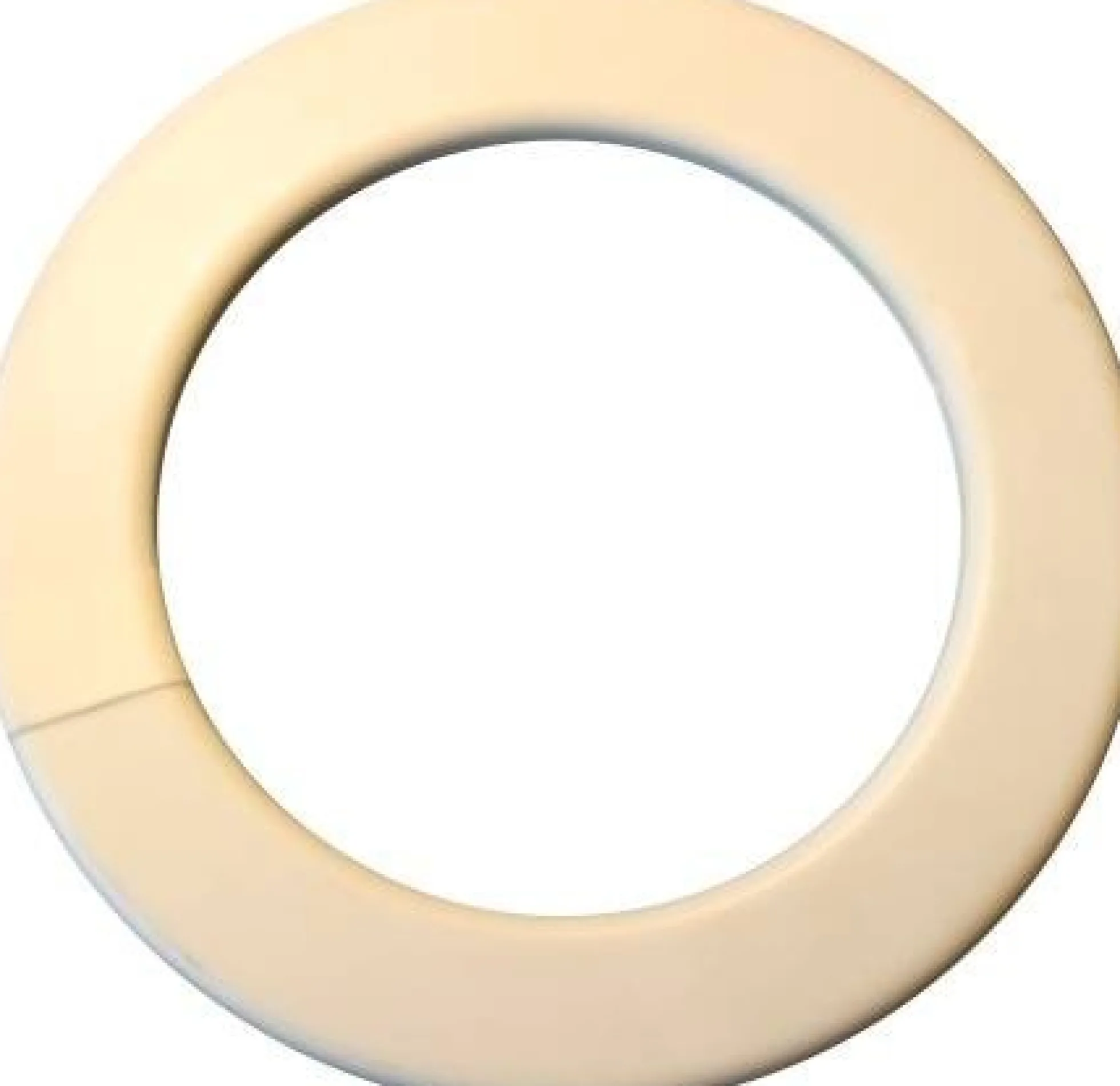 Gennemføring, hvid plast Ø315 mm