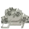 Gennemgangsklemme 2,5 mm² ZDK-2 beige