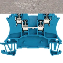 Gennemgangsklemme WDU 1.5/ZZ BL, 1,5mm², blå