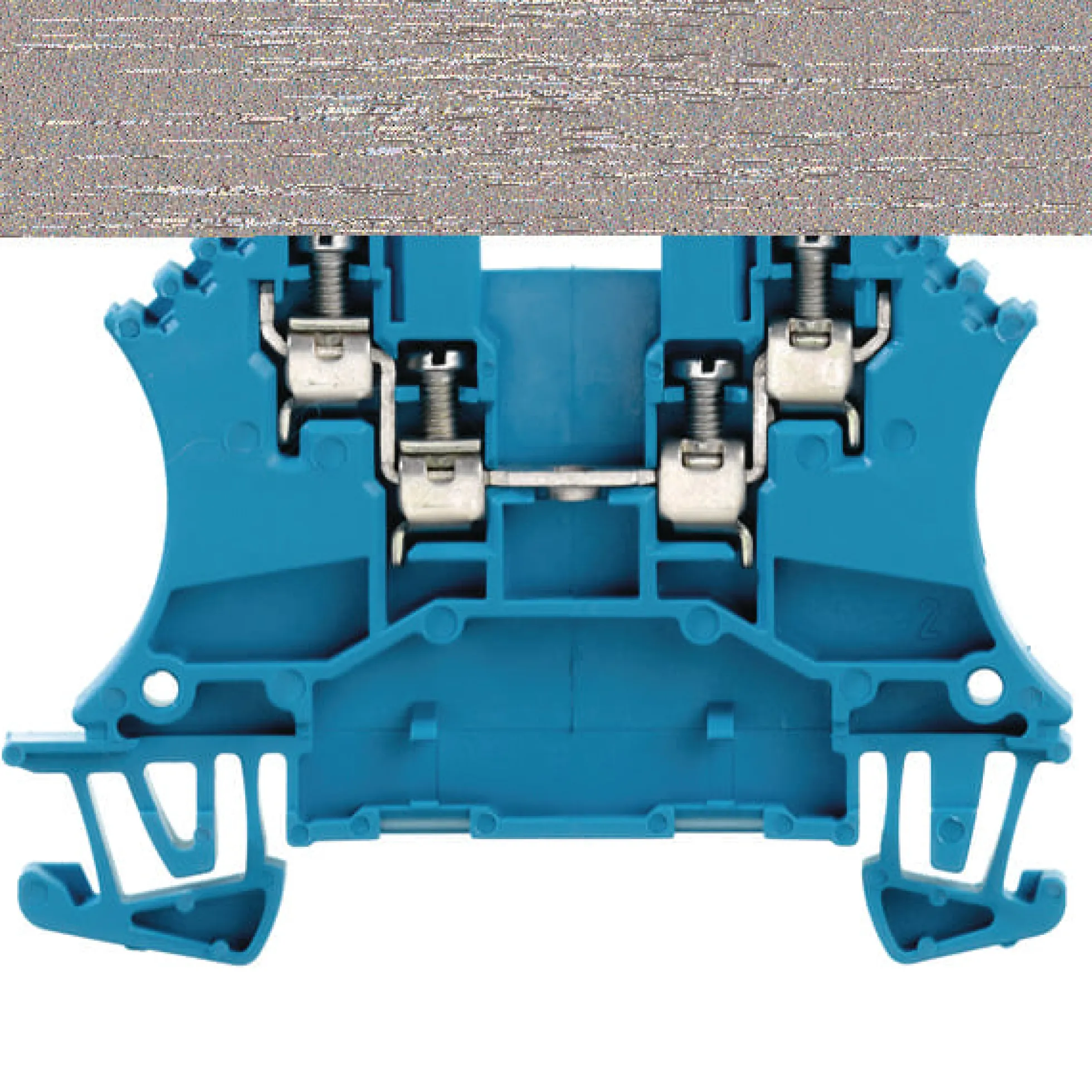 Gennemgangsklemme WDU 1.5/ZZ BL, 1,5mm², blå