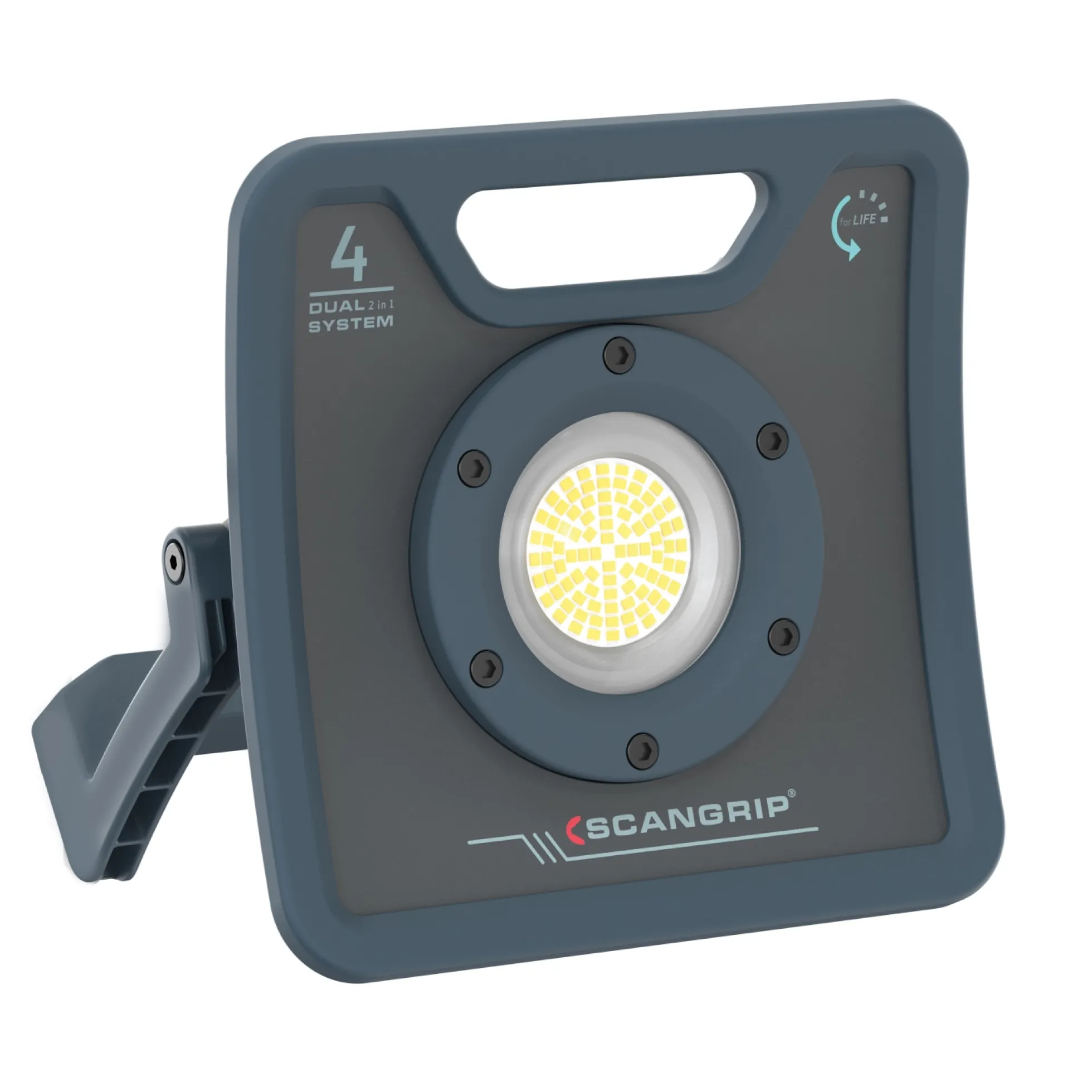Genopladelig LED-arbejdslampe NOVA 4K C+R FOR LIFE, 4000 lumen, 5 meter kabel