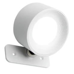 Genopladelig væglampe CCT, 4,5W, rund, 360° roterbar, inde/ude, IP54, inkl. lyskilde