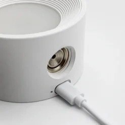 Genopladelig væglampe CCT, 4,5W, rund, 360° roterbar, inde/ude, IP54, inkl. lyskilde