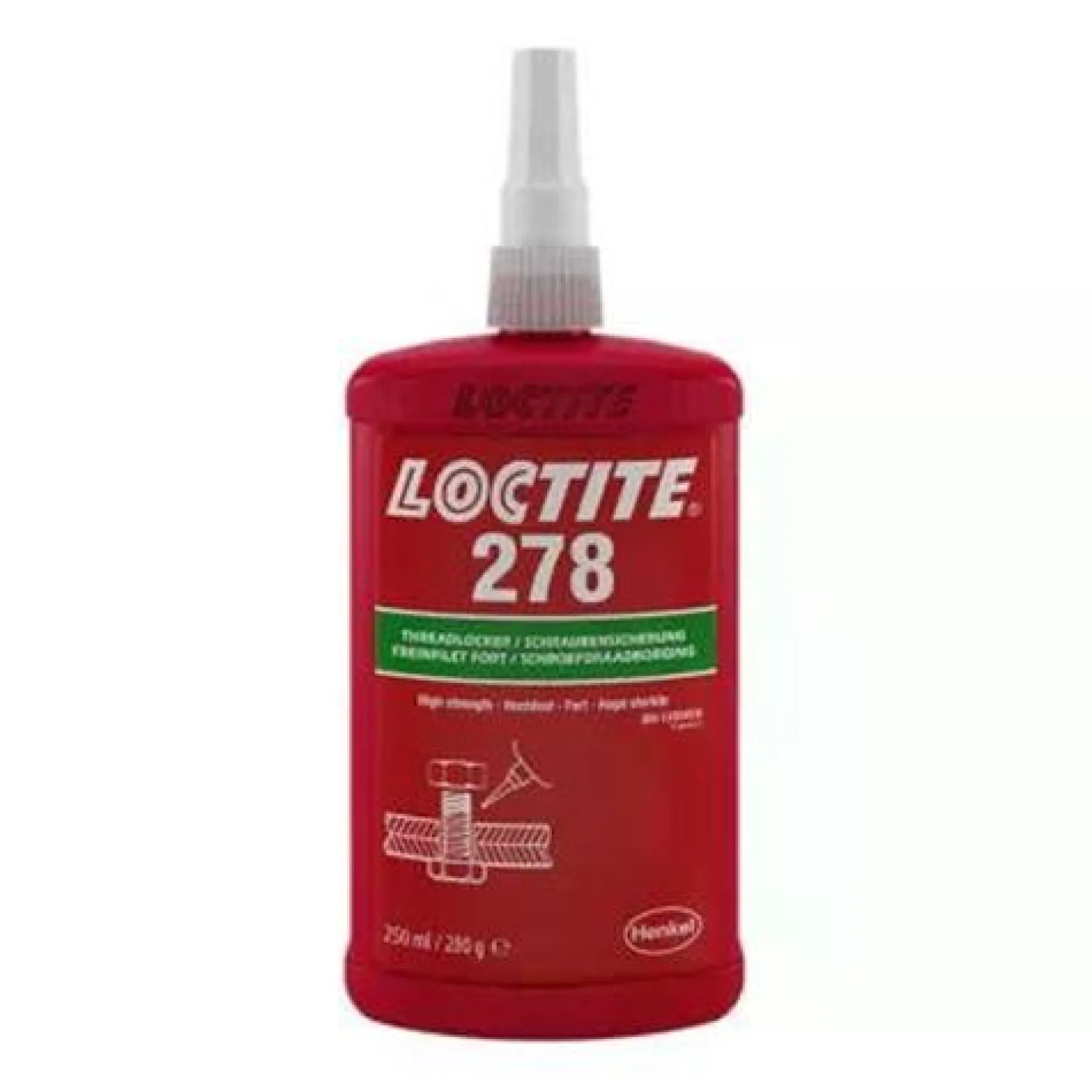 Gevindsikring 278, grøn, 250ml - LOCTITE