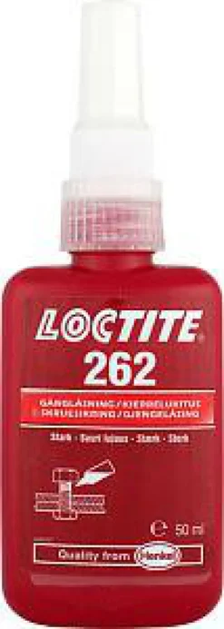 Gevindsikring 262, 50ml - Loctite
