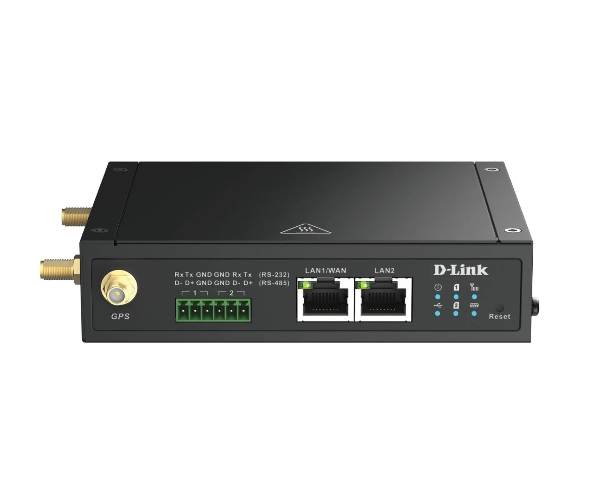 4G IoT Gateway, 2x Gigabit, RS232/485, GPS - DOM-530-TSO - D-Link