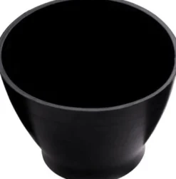 Gipsskål, 0,6 liter, sort plast