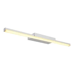 GLENOS 60, LED spejllampe grå, CCT switch 3000/4000K