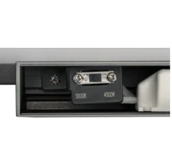 GLENOS 60, LED spejllampe sort, CCT switch 3000/4000K