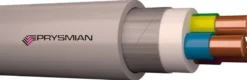 3G1,5 mm² Armeret installationskabel halogenfri, HIKAJ – Prysmian