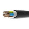 5G10 mm² Installationskabel halogenfri, fx. til elbil, pr. meter, sort