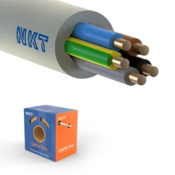 5G2,5 mm² Installationskabel halogenfri, NOIKLX® 90, 25 meter (i QABLE BOX) – NKT