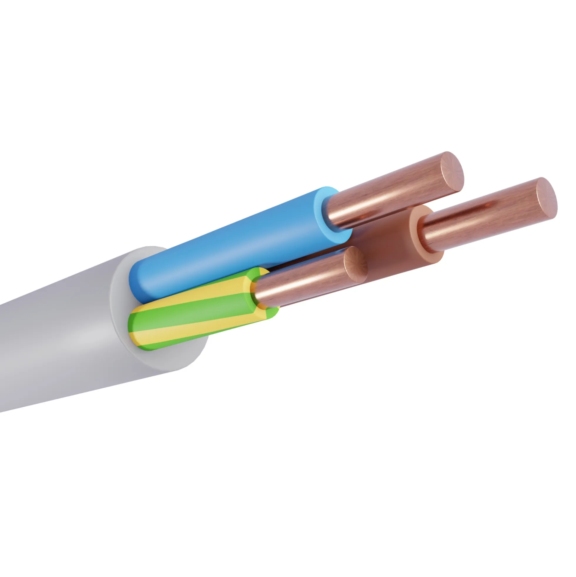 3G1,5 mm² Let Plus Installationskabel halogenfri – JMV