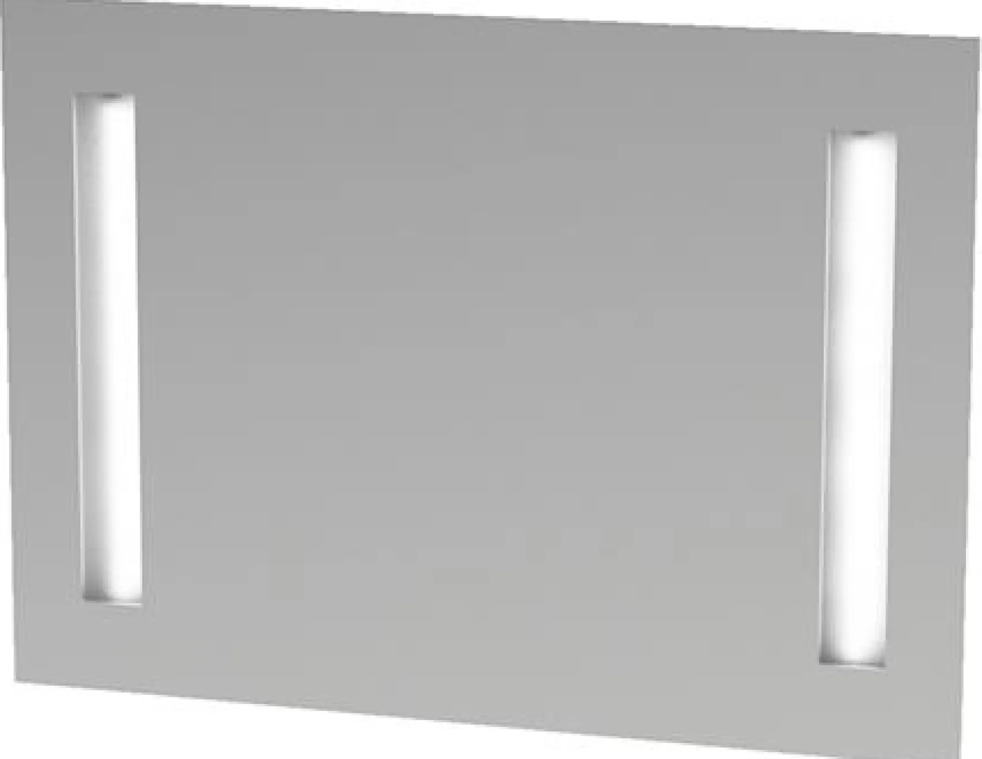 Godhavn spejl med LED lys, 600 x 850 mm