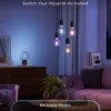 Govee E27 Smart Edison G80 Light Bulb, smart LED-globepære, 500 lm, dæmpbar