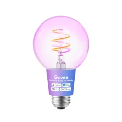 Govee E27 Smart Edison G80 Light Bulb, smart LED-globepære, 500 lm, dæmpbar