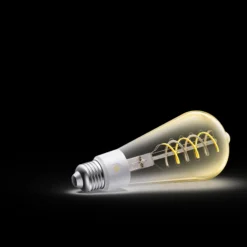 Govee E27 Smart Edison Light Bulb, smart LED-pære, 500 lm, dæmpbar, 2-pak