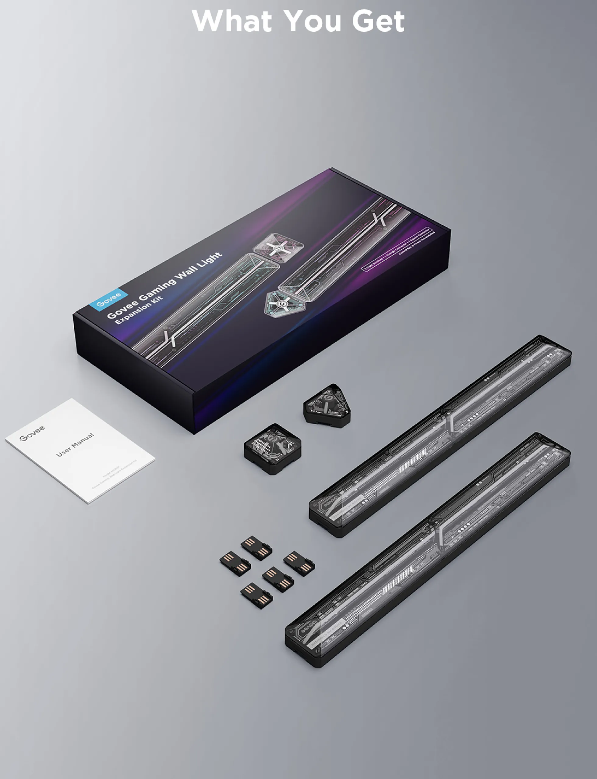 Govee Gaming Wall Light, Expansion Kit