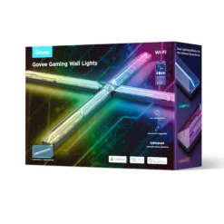 Govee Gaming Wall Lights, Bluetooth, WiFi, Matter (4+1)