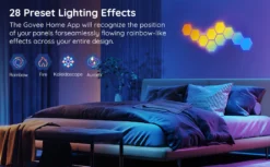 Govee Glide Hexa Light Panels, Bluetooth, WiFi - 10-pak