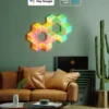 Govee Glide Hexa Pro Light Panels, RGBIC, Bluetooth, WiFi - 10-pak