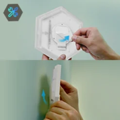 Govee Glide Hexa Pro Light Panels, RGBIC, Bluetooth, WiFi - 10-pak