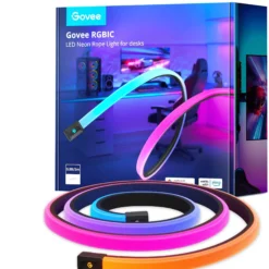 Govee Neon Gamling Light til gaming borde, RGBIC, Bluetooth, WiFi