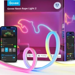 Govee Neon Rope Light 2, Matter/HomeKit