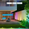 Govee Outdoor Spotlights 2-pak, udendørs spotlights på spyd, sort