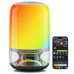 Govee Portable Table Lamp 2 Pro, bordlampe med JBL højtaler, Bluetooth + Matter