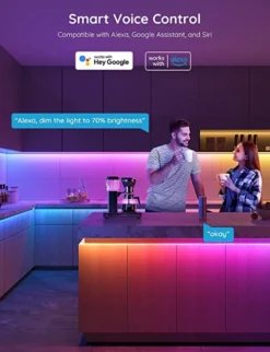Govee RGBIC Basic LED-Strip, Wi-Fi, Bluetooth