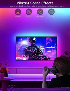 Govee RGBIC Basic LED-Strip, Wi-Fi, Bluetooth