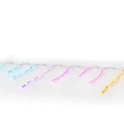 Govee RGBIC Icicle Ligths, smart udendørs lyskæde, istap, WiFi, 10 meter