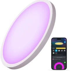 Govee Round Smart Ceiling Light, rund plafond, 30 cm, hvid