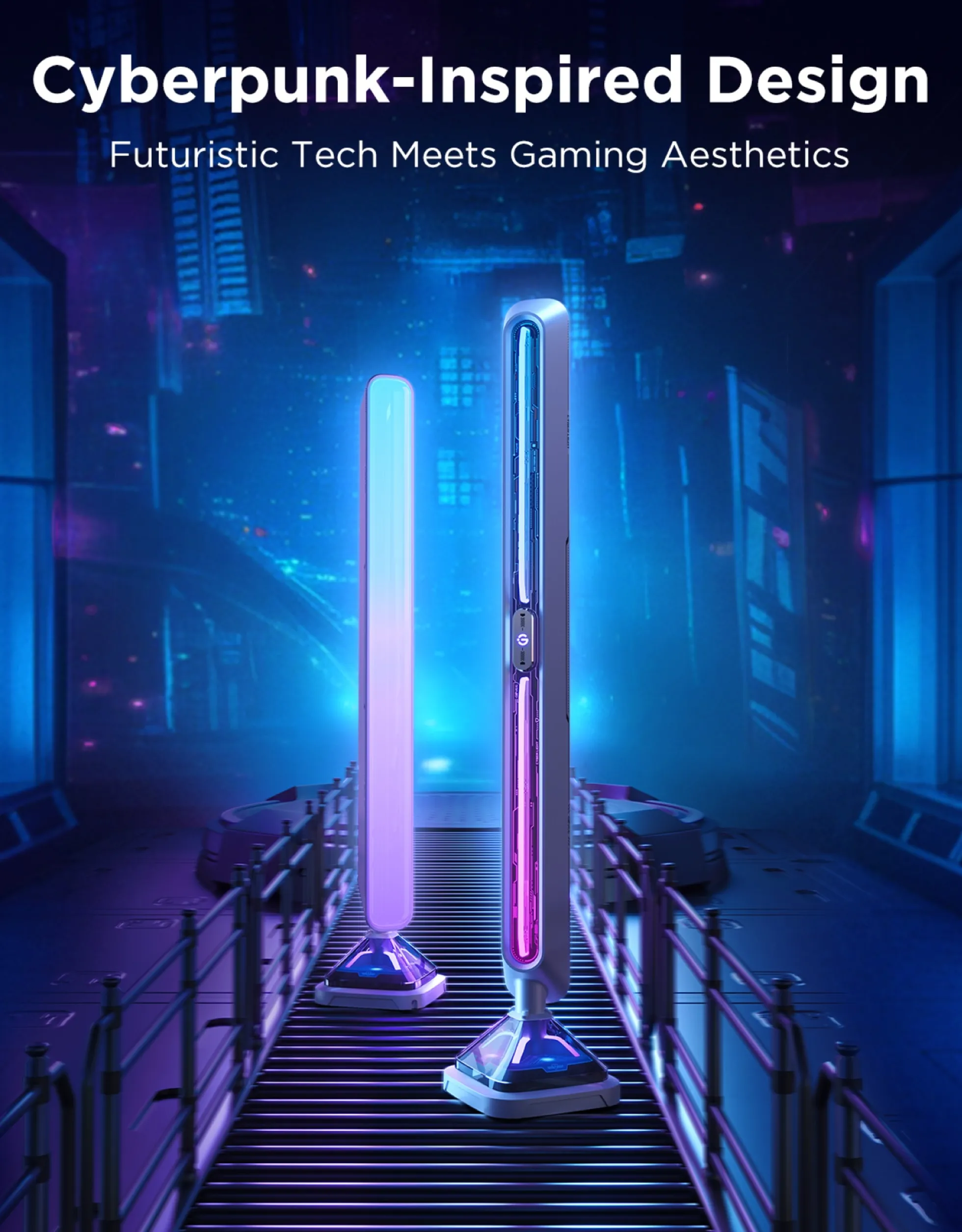 Govee Smart Gaming Light Bars Pro, gamer lys