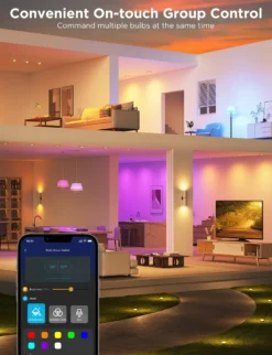 Govee Smart GU10, 400lm, RGBWW, Bluetooth, WiFi - 2-pak