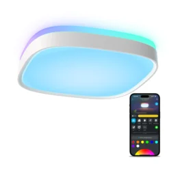 Govee Square Smart Ceiling Light, firkantet plafond, 30 cm, hvid