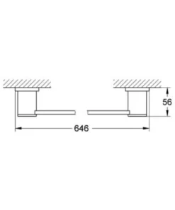 Grohe Allure håndklædestang 600 mm