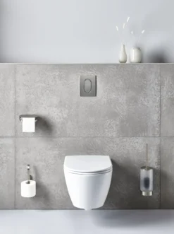 Grohe Arena Cosmopolitan betjeningsplade, til 2-skyls/start-stop, pneumatisk, krom