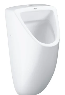 Grohe Bau Ceramic urinal, indløb foroven, krom