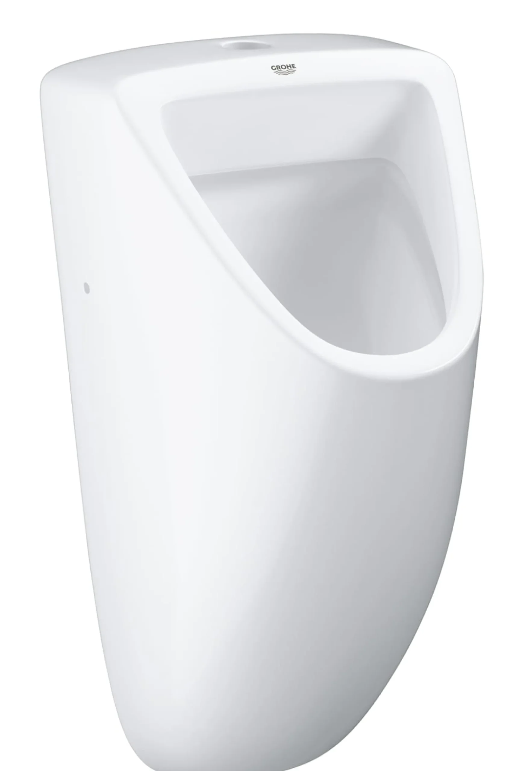 Grohe Bau Ceramic urinal, indløb foroven, krom