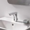 Grohe Bau Cosmopolitan E håndvaskarmatur, berøringsfri, 230V, krom