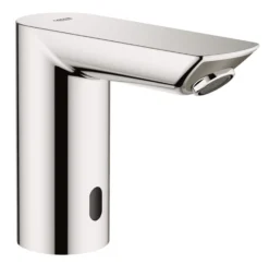 Grohe Bau Cosmopolitan E håndvaskarmatur, berøringsfri, 6V, uden blandeenhed, krom