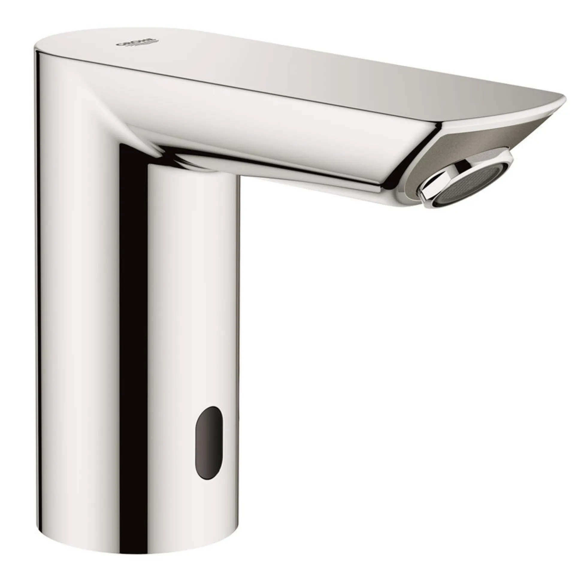 Grohe Bau Cosmopolitan E håndvaskarmatur, berøringsfri, 6V, uden blandeenhed, krom