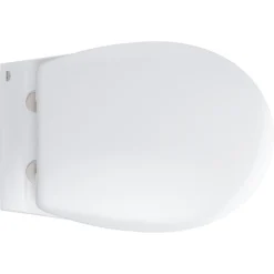 Grohe Bau væghængt toilet, inkl. soft close sæde, krom