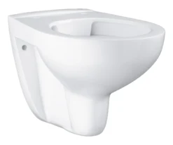 Grohe Bau væghængt toilet, uden skyllekant, krom
