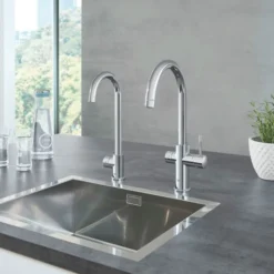 Grohe Blue Home køkkenarmatur, C-tud, 1-grebs, filter