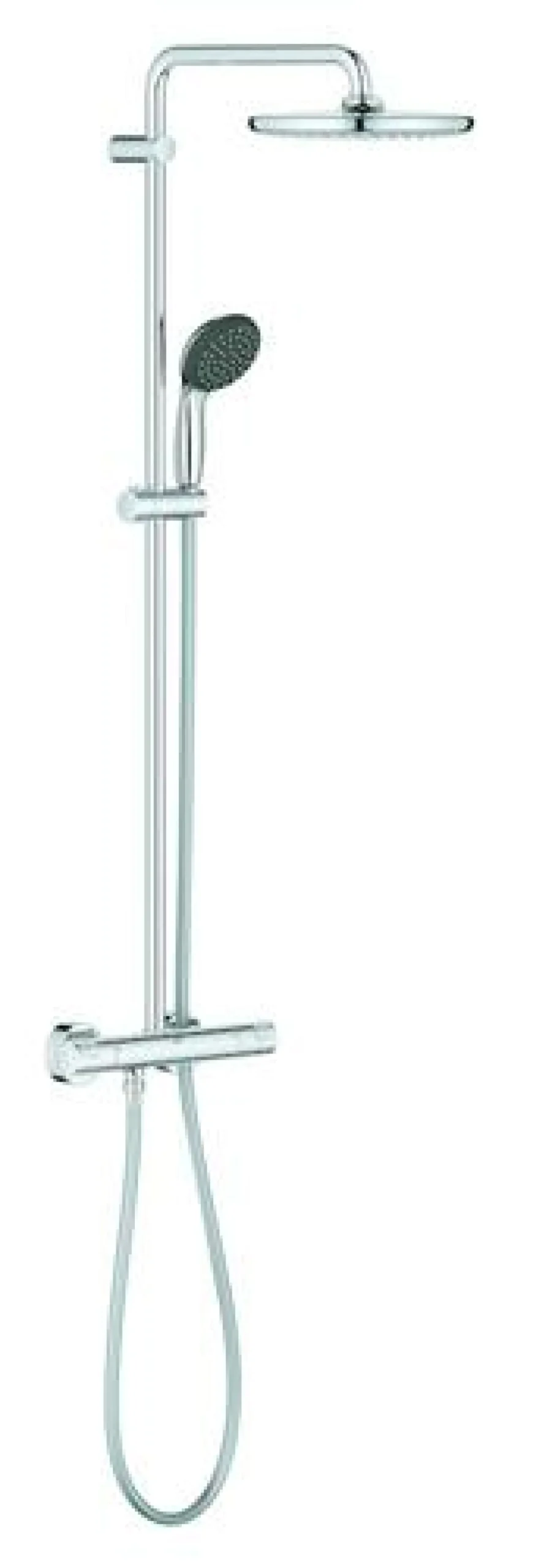 Grohe Brusesystem Vitalio Start 250 med termostat, krom